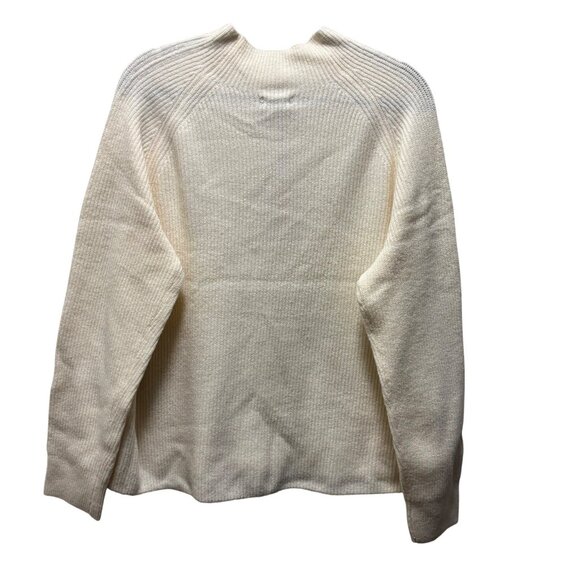 Halogen Womens Funnel Neck Ribbed Sweater XXL Ivory - Picture 3 of 5